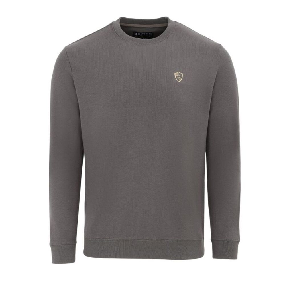 Howick Mens Logo Sweatshirt / Charcoal